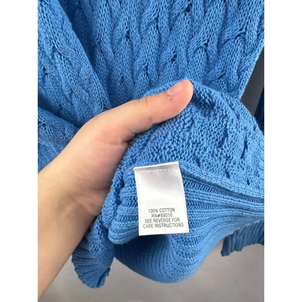 Women’s Studio Works Small Cornflower Blue Knit Sweater